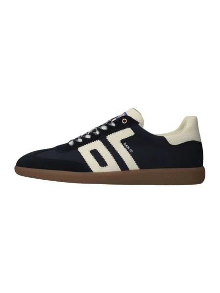 Sneakersy Back70 skórzane niebieskie