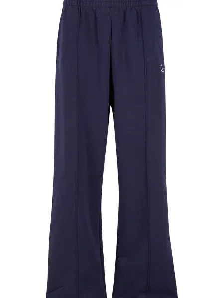 Karl Kani Pantaloni albastru închis alb