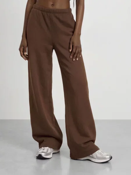Lululemon Tepláky Steady State tmavě hnědá