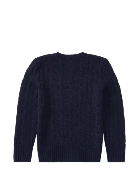 Sweter dziecięcy Polo Ralph Lauren niebieski