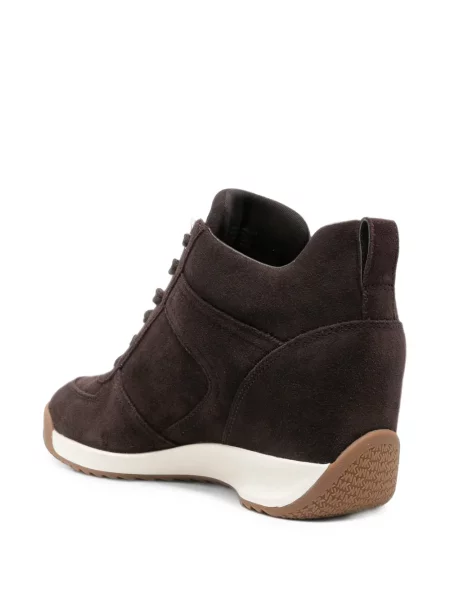 Sneakerși Michael Kors cu pană maro