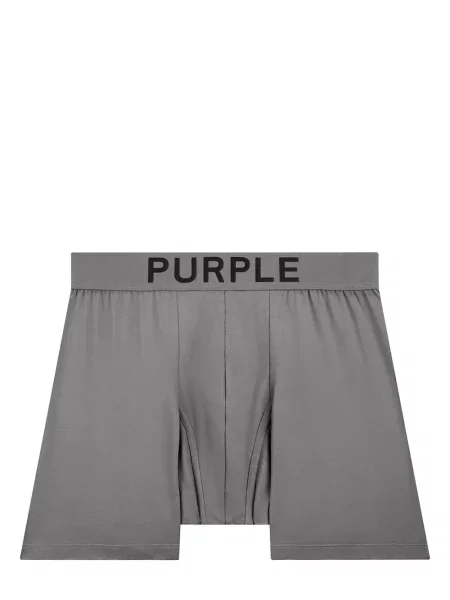 Boxerky Purple Brand s potiskem šedé