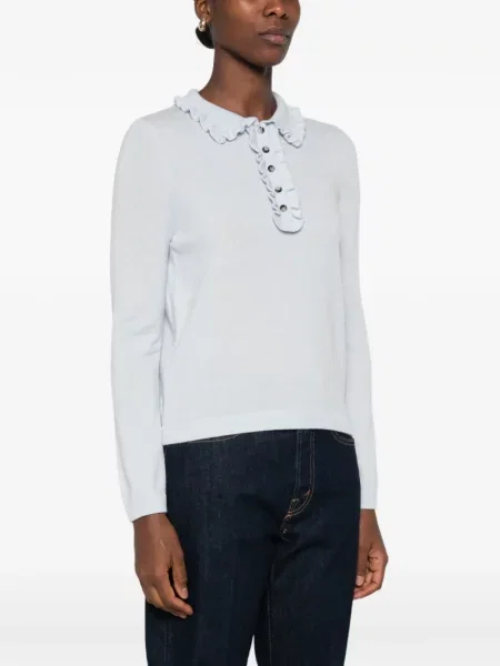 Tricou polo Allude albastru