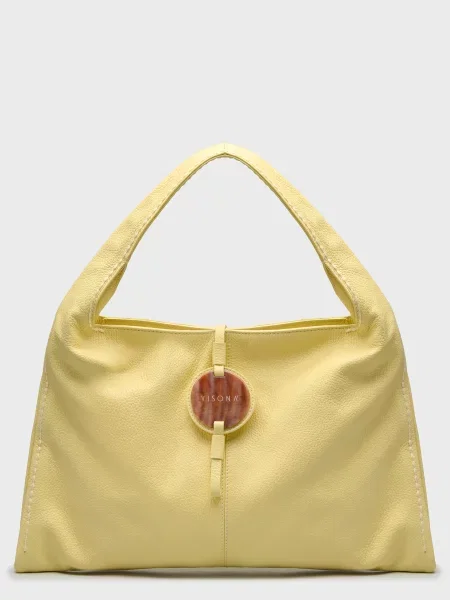Сумка Plinio Visona' желтая
