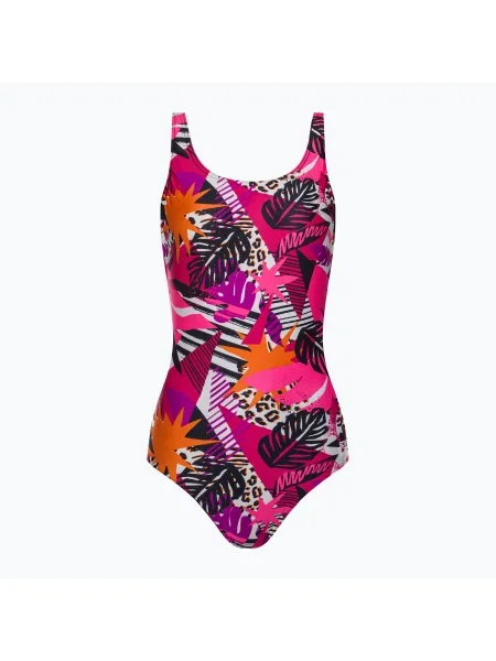 Olcsóbban. Speedo Allover U-Back női egyrészes fürdőruha Méret: 32 rózsaszín