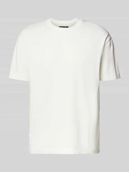 T-shirt o kroju relaxed fit z czystej bawełny Marc O'polo biała