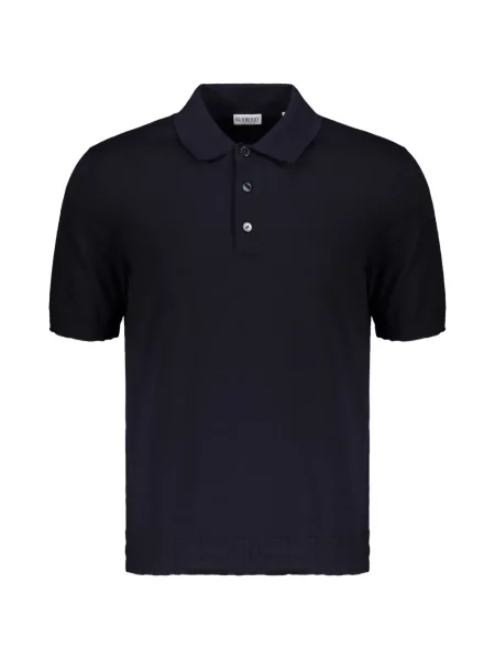 Scurt tricou polo Burberry albastru