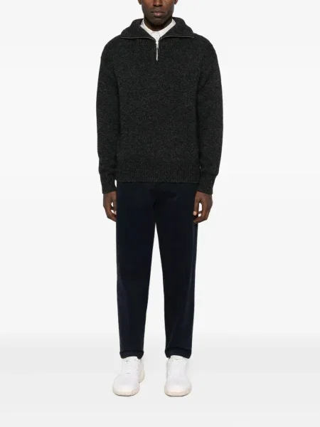 Pantaloni Re-hash plisate albastru