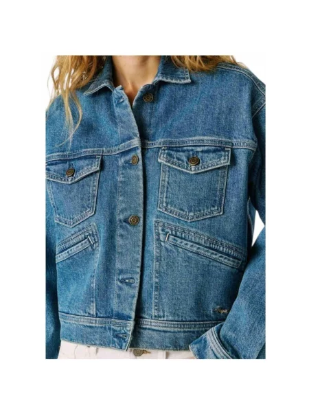 Geacă Pepe Jeans albastru