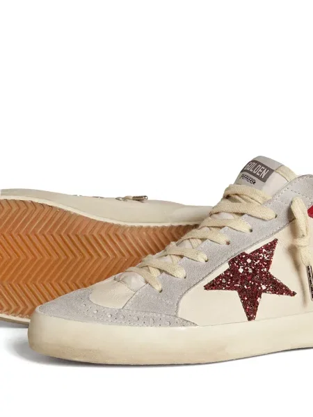 Sneakerși Golden Goose Mid Star auriu