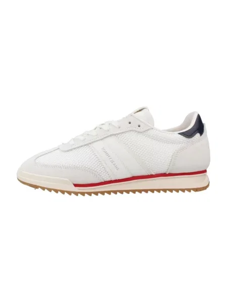 Sneakerși Tommy Jeans alb