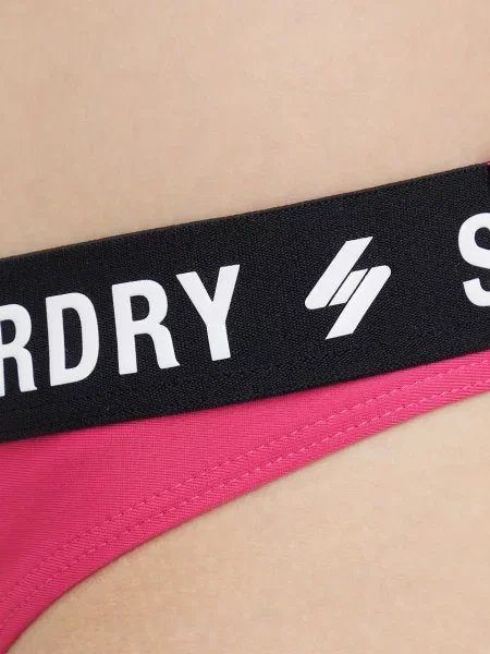 Plavky Superdry fialové