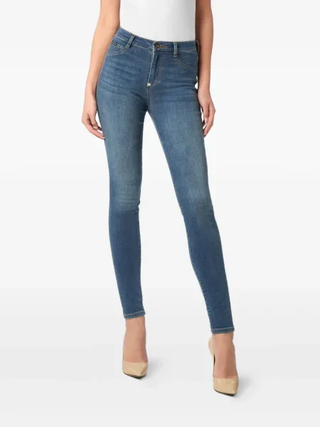 Разтягам дънки skinny fit Philipp Plein синьо