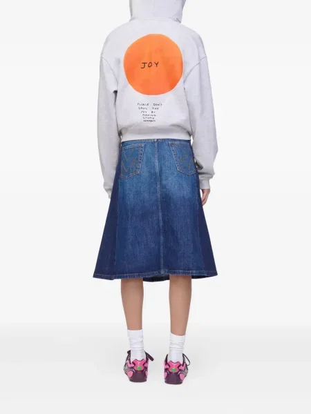 Hanorac cu glugă Marc Jacobs gri