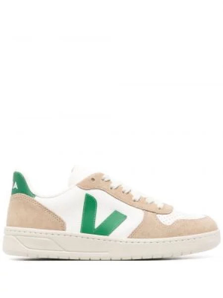 Sneakerși Veja cu șireturi din dantelă