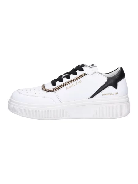 Sneakersy Emanuélle Vee białe