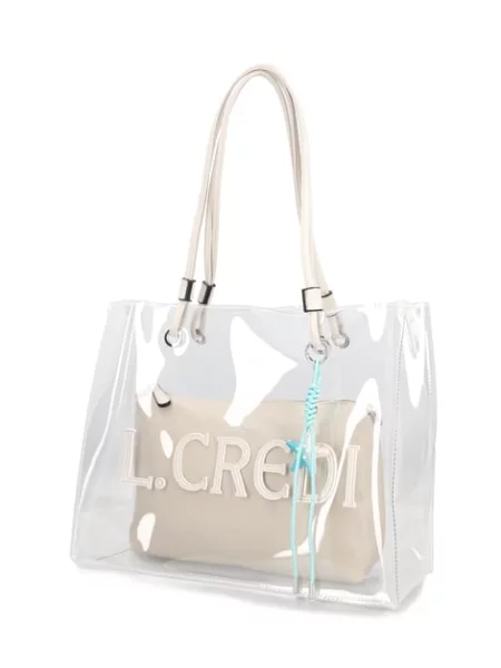 Kabelka Shopper šedá