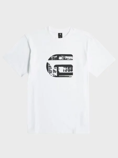 Футболка G-star Raw біла