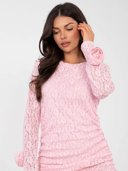 Obleka obleka Italy Moda roza