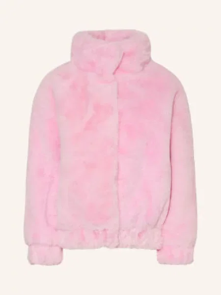 Billieblush Bunda Z Umělé Kožešiny růžová růžová fialová