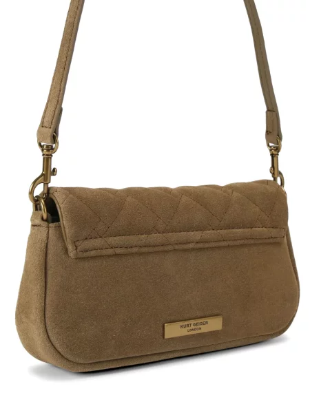 Τσάντα Kurt Geiger London καφέ