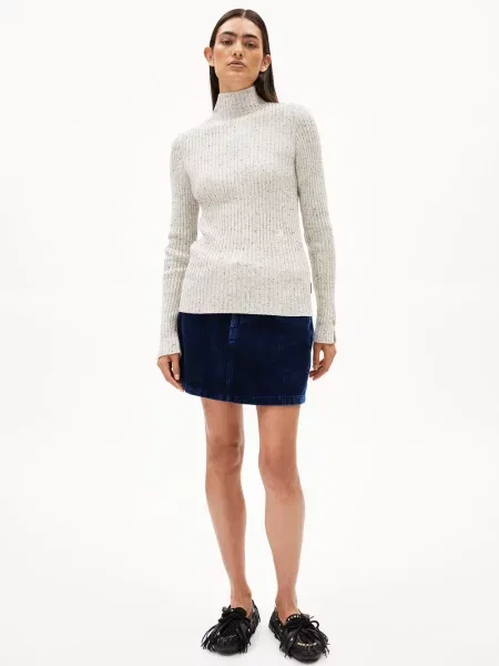 ARMEDANGELS Sweter Alaania Kobiety marmurkowy S szary