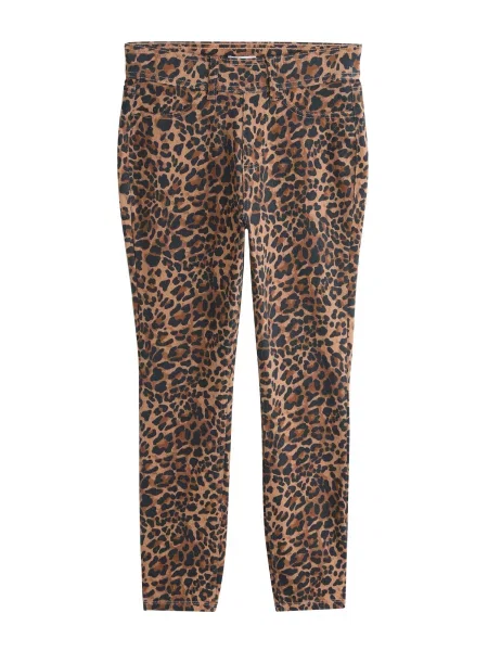 Next Jeggings maro / maro cappuccino negru