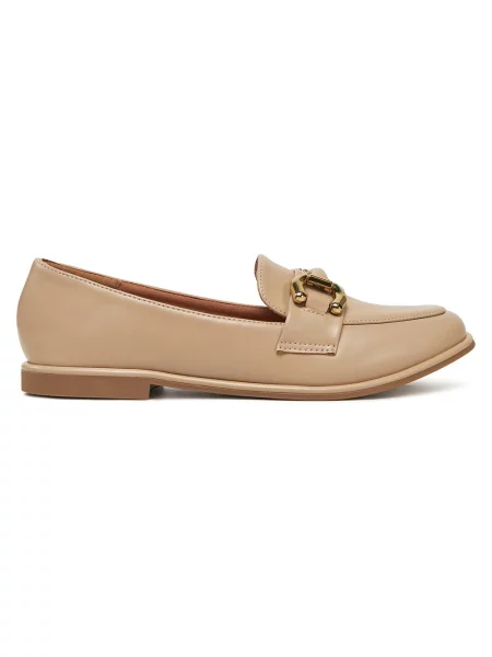 Pantofi loafer Deezee bej