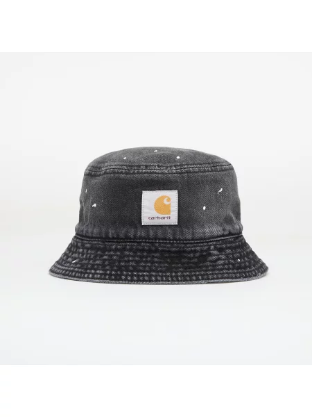Capac Carhartt WIP Belmar Bucket Hat Black Destroy Wash Splatter S/M negru