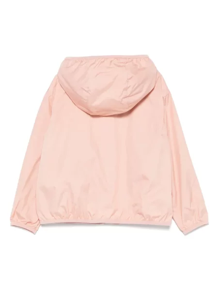 Kurtka dziecięca Moncler Enfant różowa