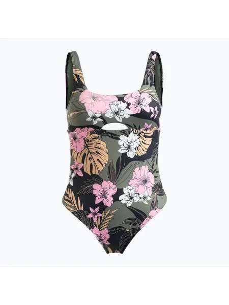 Costum de baie pentru femei ROXY Pro The Double Line One anthracite classic pro surf