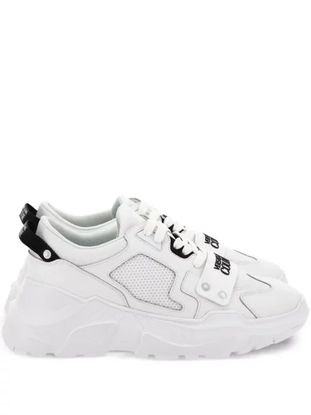 Sneakerși Versace Jeans Couture plasă alb