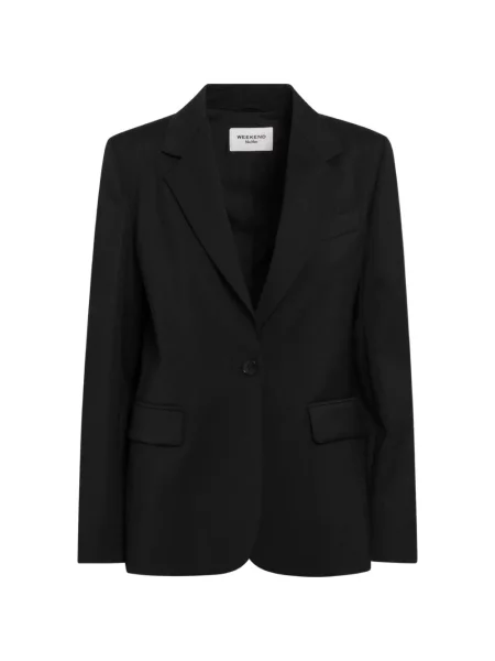 Sacou Weekend Max Mara de lână negru