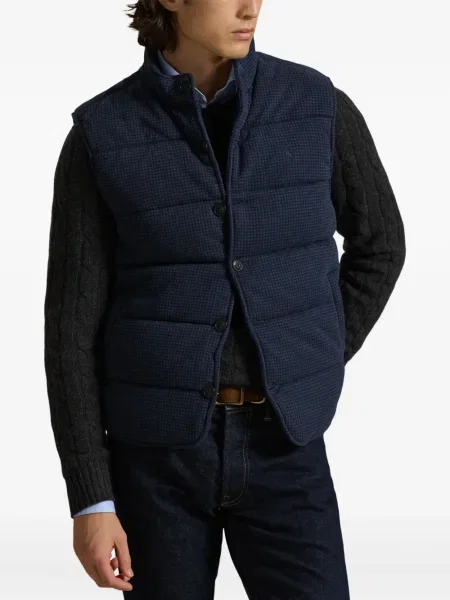 Șapcă Polo Ralph Lauren cu model herringbone din țesătură twill cu imagine albastru