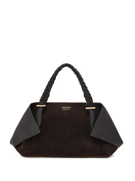 Geantă Ferragamo maro