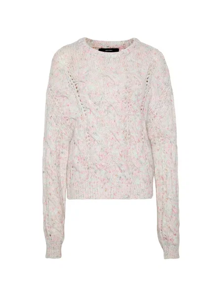 Vero Moda Tall Pulover VMZENA amestecat / roz bej