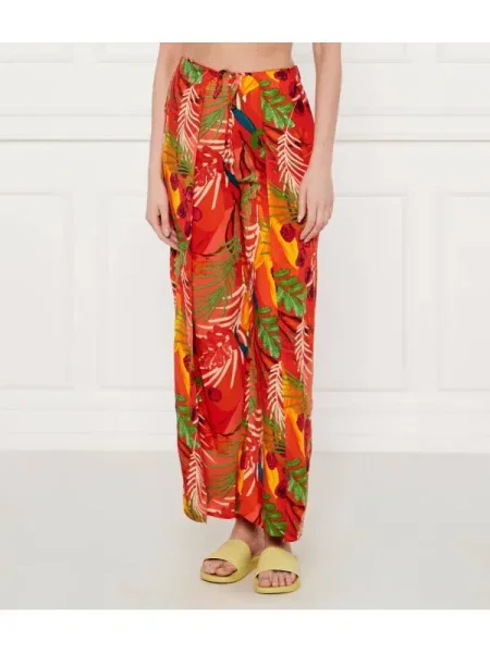 Desigual Pantaloni BAHAMAS | flare fit portocaliu