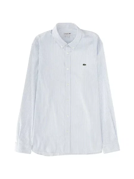 Cămașă Lacoste cu dungi alb