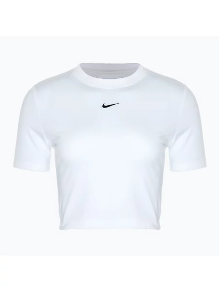 Női póló Nike Sportswear Essential white/black Sportswear Essential fehér