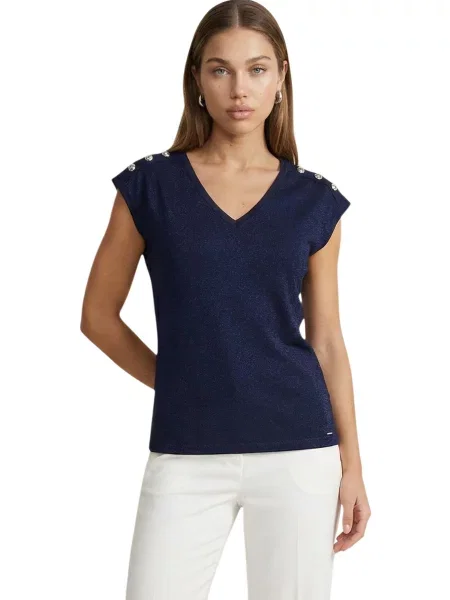 Top Morgan De Toi albastru