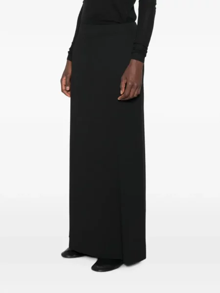 Maxi sukňa Jil Sander čierna