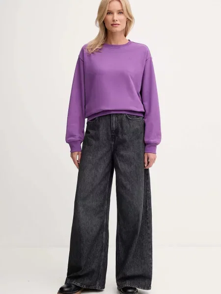 Calvin Klein Jeans Μπλούζα μωβ