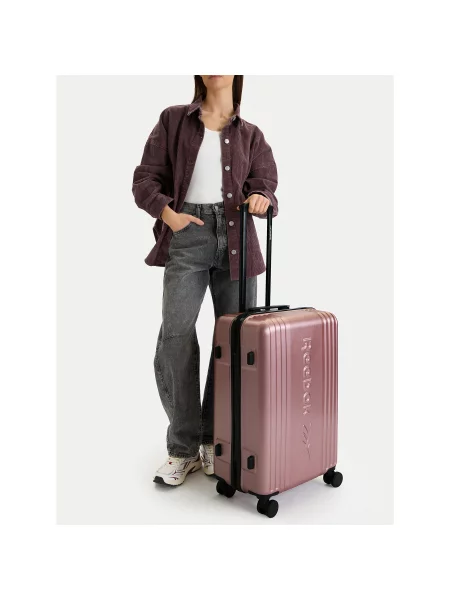 Srednji kofer Reebok ružičasta