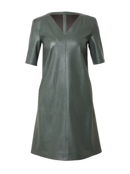 Max Mara Leisure Obleka ELIOT temno zelena