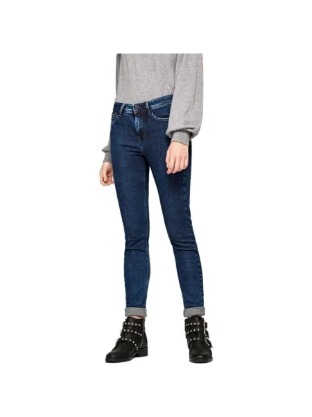 Blugi copii Pepe Jeans albastru