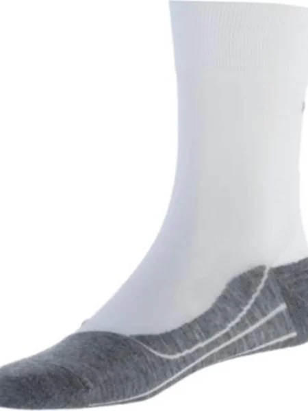 FALKE Șosete sport alb / gri