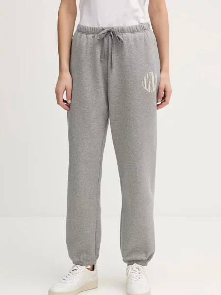 Spodnji del trenirke Tommy Hilfiger siva