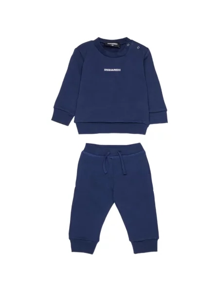 Komplet dresowy dziecięcy Dsquared2 niebieski