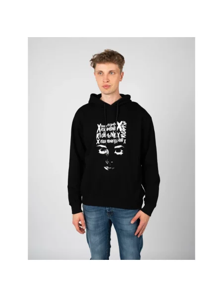 Bluza z kapturem John Richmond z kapturem czarna