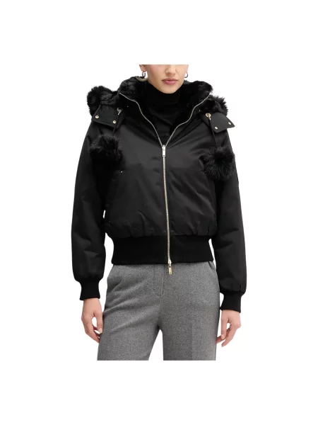 Kurtka bomber Moose Knuckles czarny